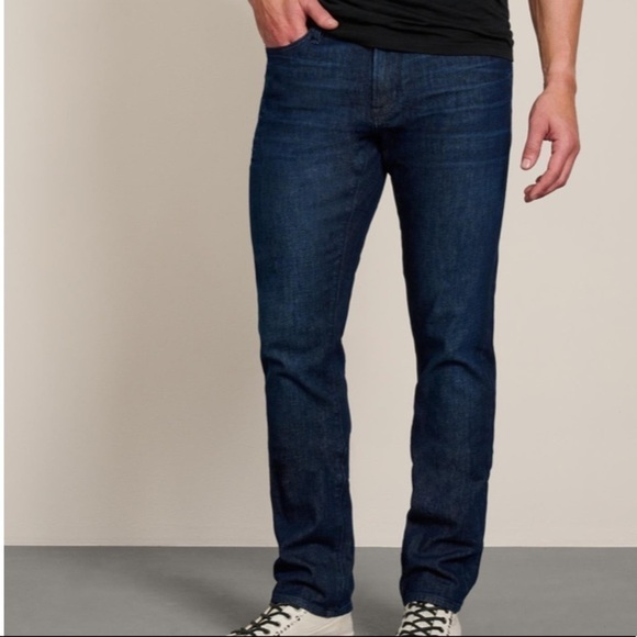 JOHN VARVATOS BOWERY SLIM STRAIGHT FIT JEANS size 34x30 - Picture 1 of 14